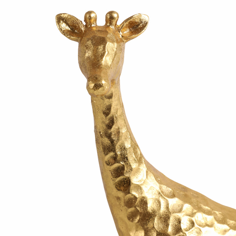 10 Standing Pretty Giraffe, Gold