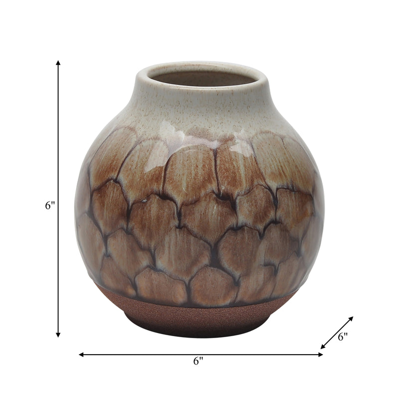 6 Isabella Small Vase, Multi