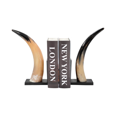 S/2 14 Gamil Horn Bookends