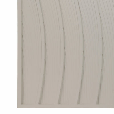 S/2 24X59 TRINITY DIMENSIONAL PLASTER WALL ART