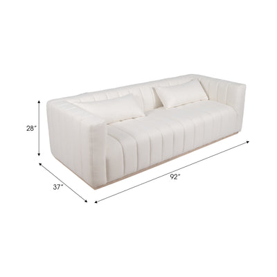 92 Andreeva Tufted Sofa, Beige