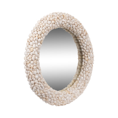 Shell, 26 Mirror, White