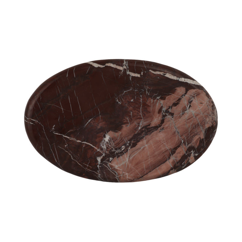 17 Kramer Red Marble Tray