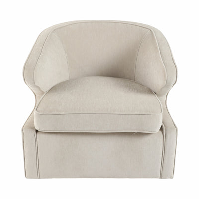 32 Karlsson Swivel Accent Chair, Ivory