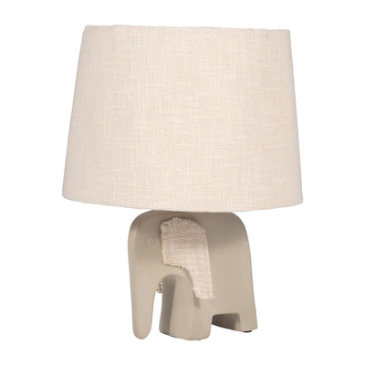 18 Ecomix Elephant Lamp, Beige