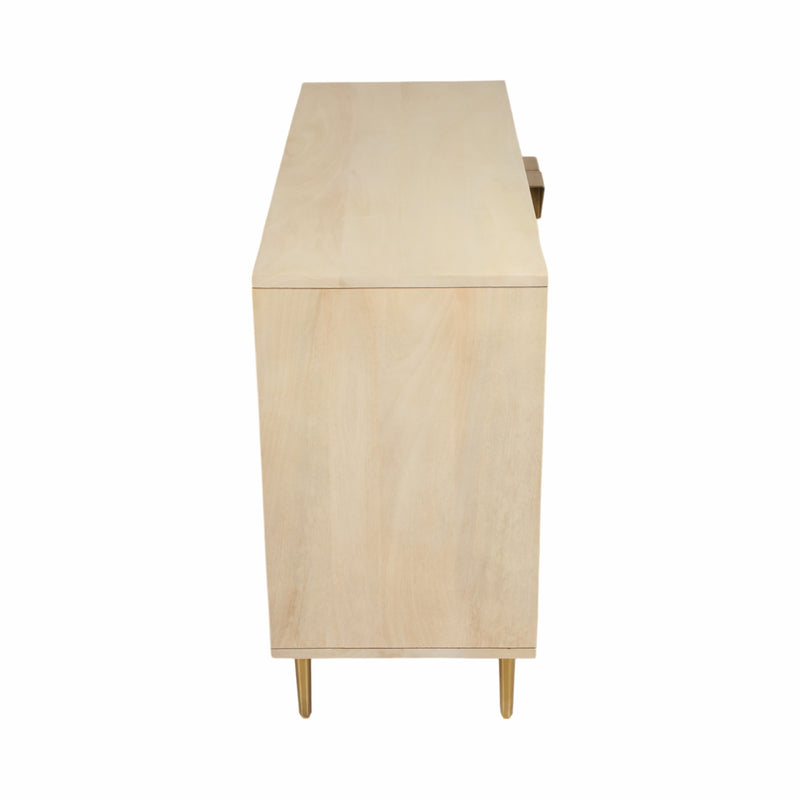 40 Taranto Wood Chest, White Wash