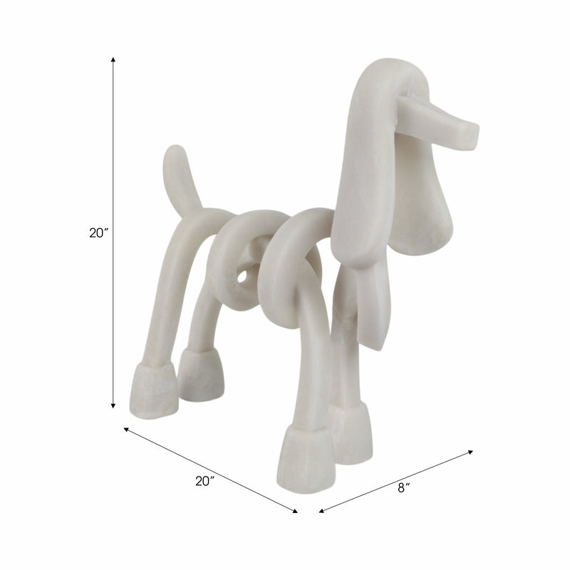 20 Ninove Quartz Resin Dog Statuary