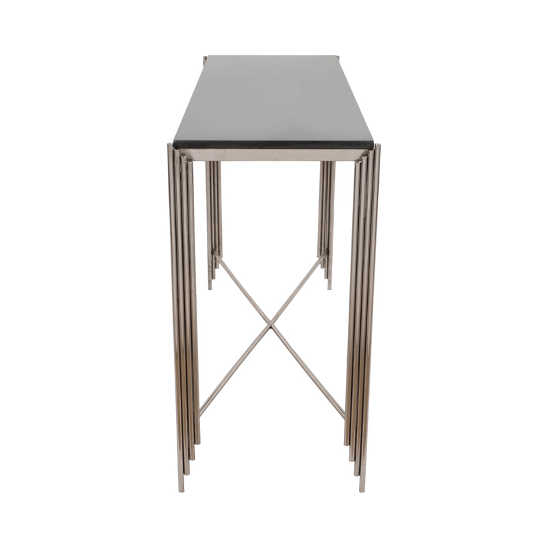 54 Aldine Stainless Steel Console Table