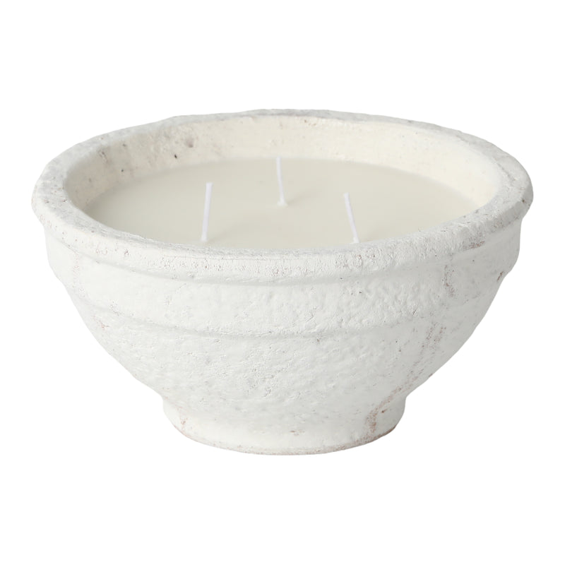 8 16 Oz Spiced Cranberry Bowl Candle, White