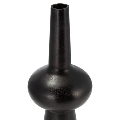 METAL, 19H VINTAGE VASE, BRONZE