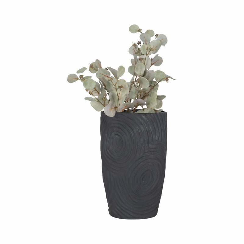 16 SUMATRA LARGE VASE, BLACK