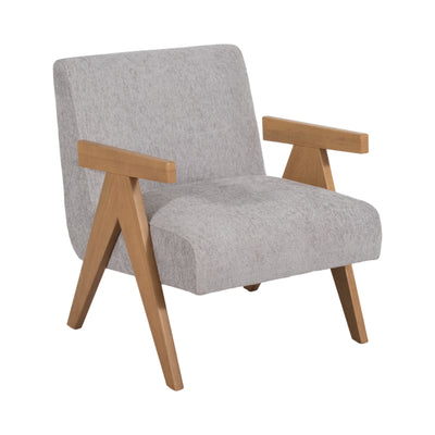 Wood - Scandinavian Accent Chair, Gray