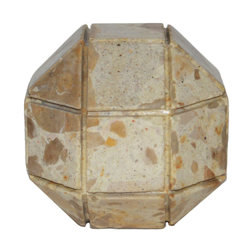 5 Pompano Medium Beige Marble Sphere