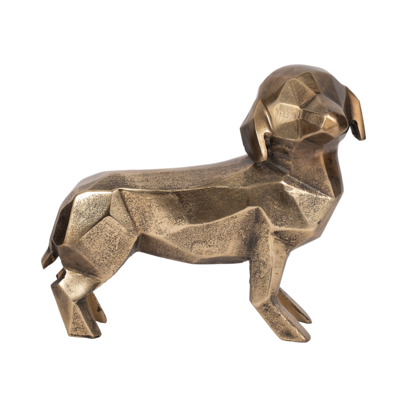 13 Alona Geometric Dog, Gold