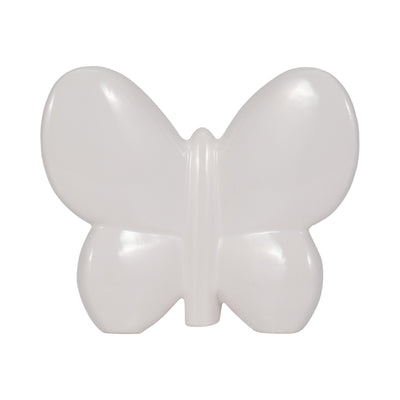 Cer, 6 Balloon Butterfly, White