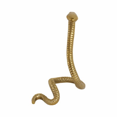 10 Tall Snake Tabletop D?cor, Gold