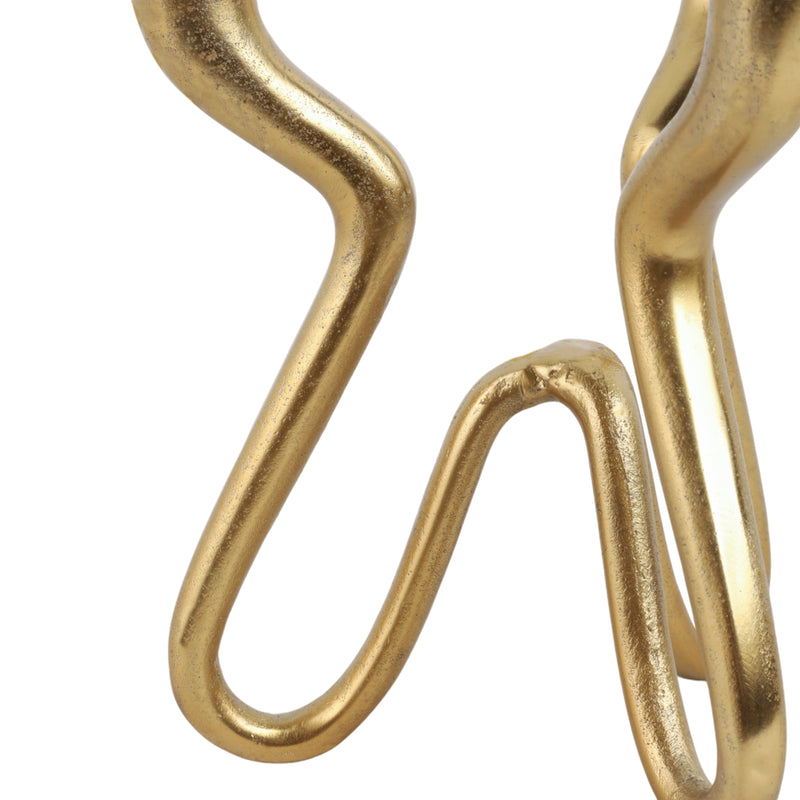 10x9 Loopy 3-taper Holder, Gold