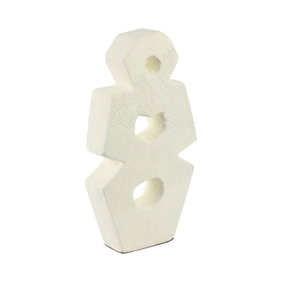 18 Terracotta Abstract Sculpture, Ivory