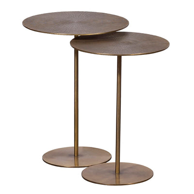 Sundries Round Nesting Drink Table