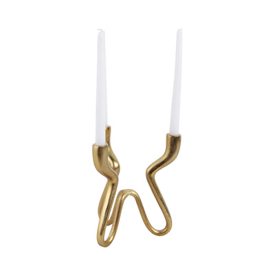 10x9 Loopy 3-taper Holder, Gold