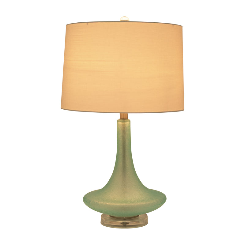 Glass 26  Table Lamp, Green