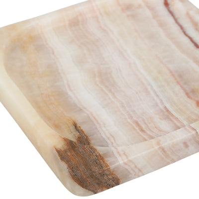 7 Honey Onyx Deco Tray