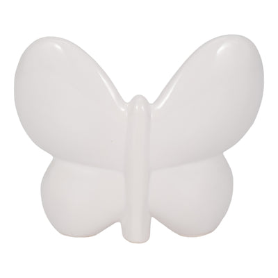 Cer, 6 Balloon Butterfly, White