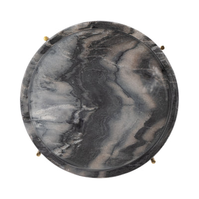 13 Oxford Small Marble Tray, Gray