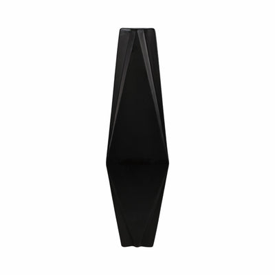 26 Bonney Medium Black Cer Vase