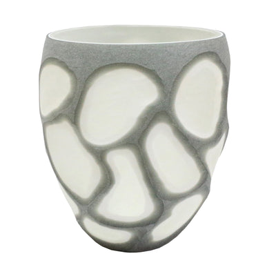 11 Havre Small Grey Glass Vase