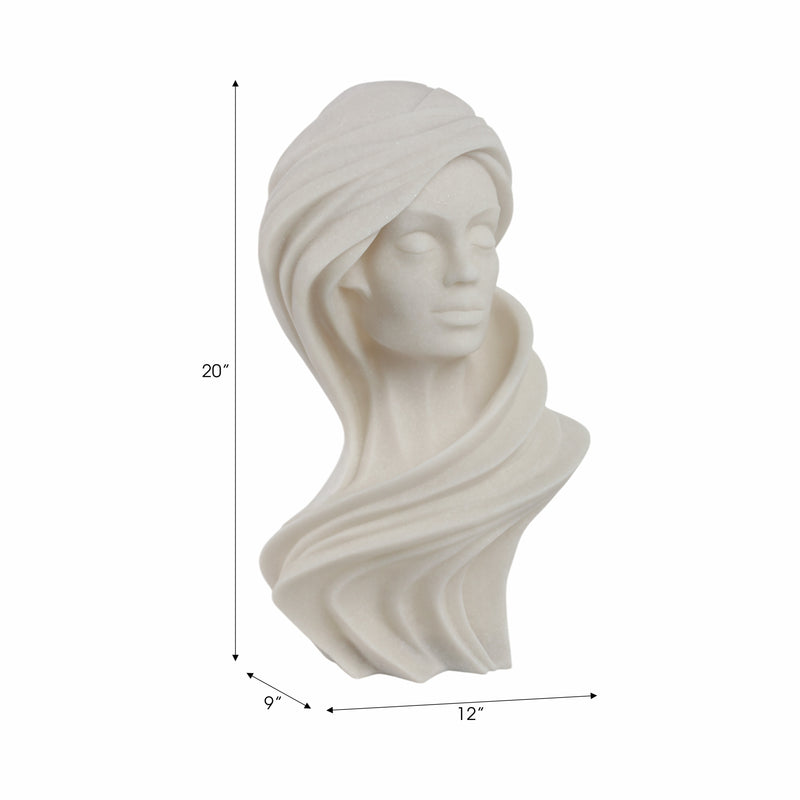 20 Hasselt Quartz Resin Woman Statuary