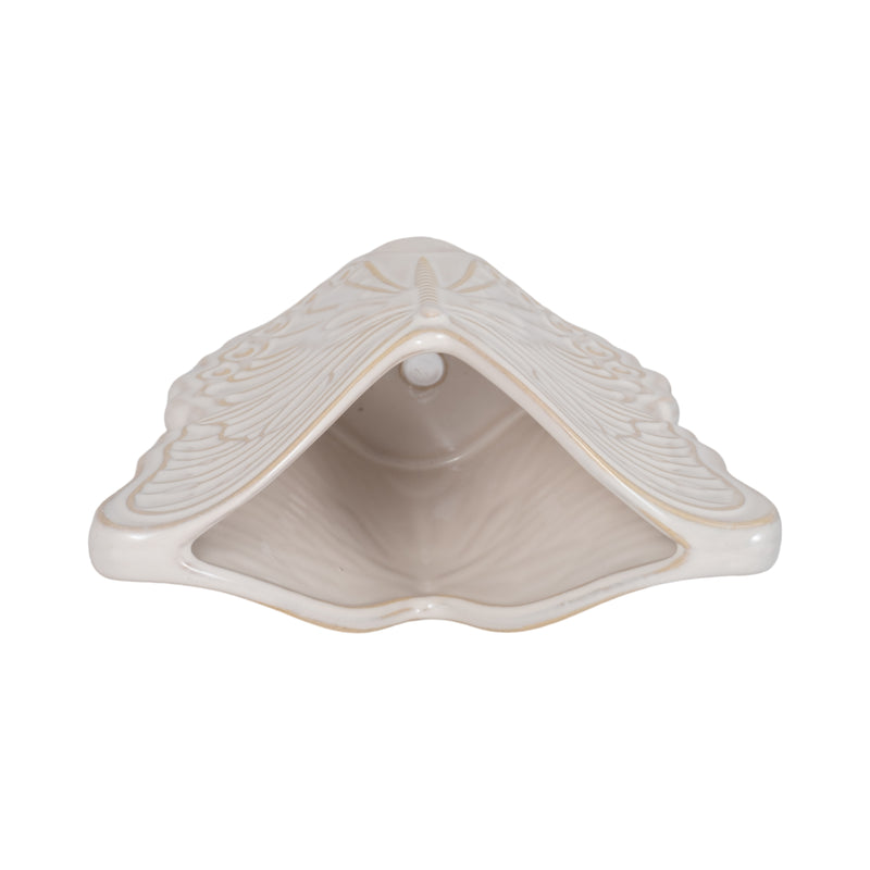 7 Butterfly Planter, Ivory