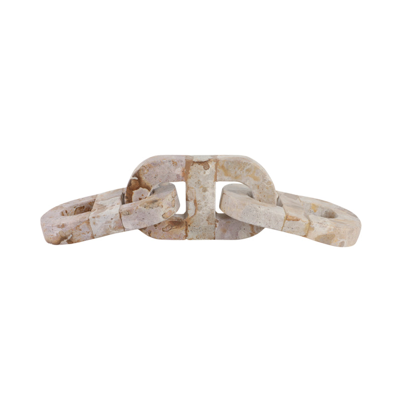 16 Pompano Beige Marble Chain