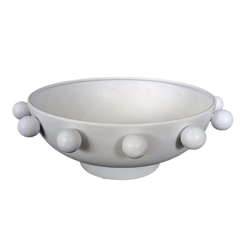 11 Hobnail Bowl, White