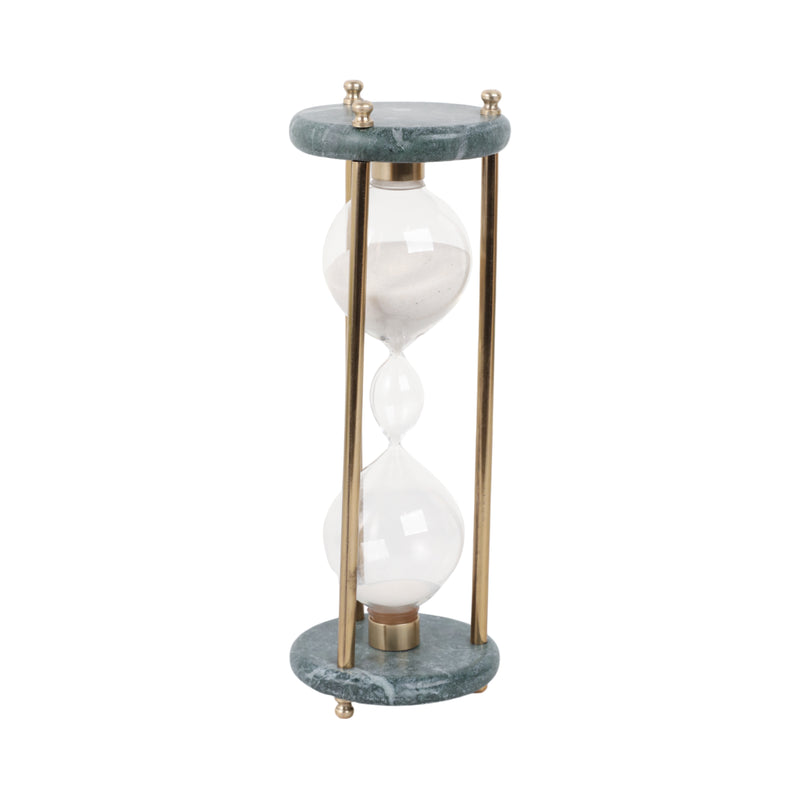 11 Finnegan Green Marble Hourglass