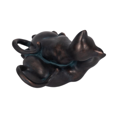 7 Cuddling Cats, Bronze