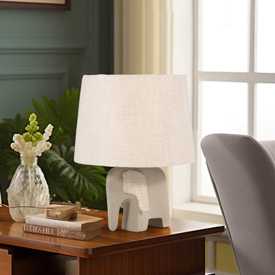 18 Ecomix Elephant Lamp, Beige