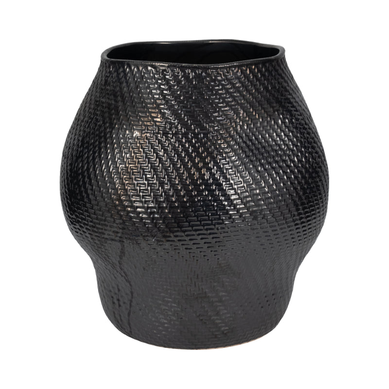 16 Sobaek Small Vase, Black