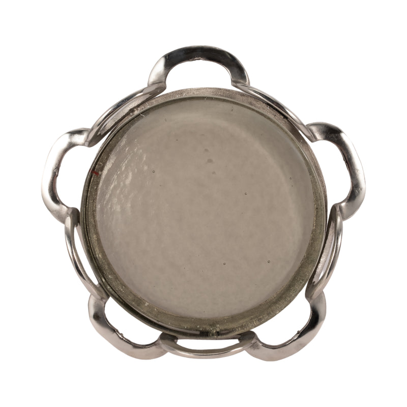 13 Palmas Small Silver Link Tray