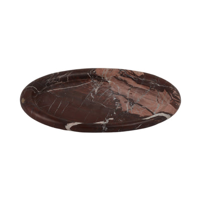 17 Kramer Red Marble Tray