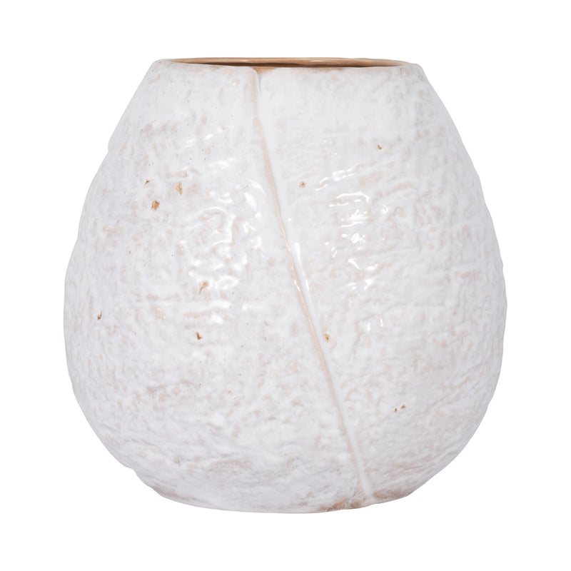 CER, 11 ROUND VASE, IVORY