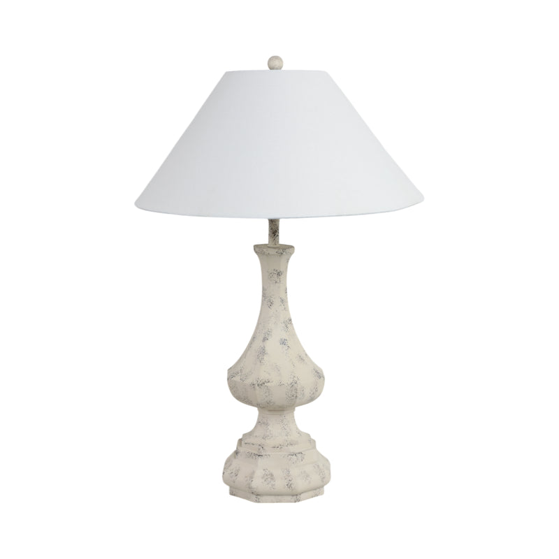 Resin, 31h Antique Table Lamp