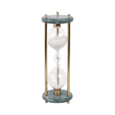 11 Finnegan Green Marble Hourglass