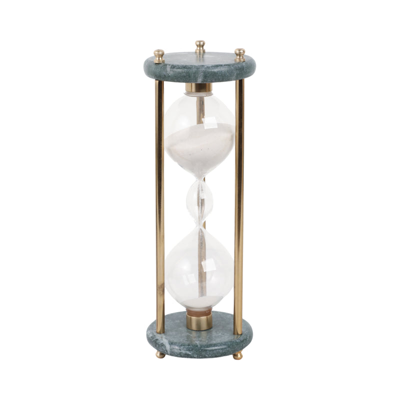 11 Finnegan Green Marble Hourglass