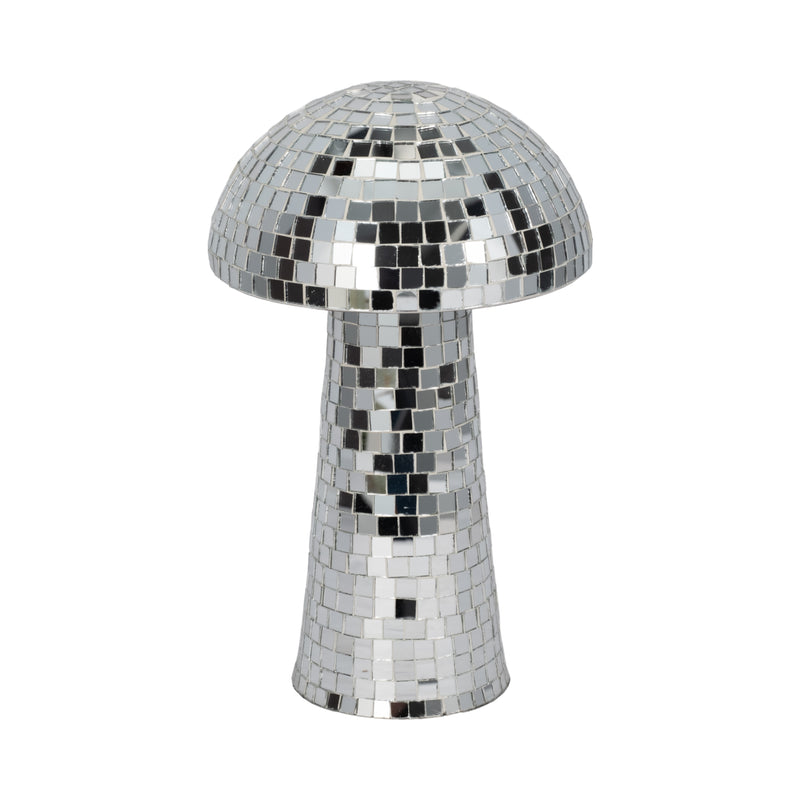 12 Mosaic Mushroom, Silver