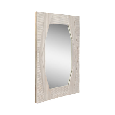 54X36 HARLOW CARVED WOOD WALL MIRROR