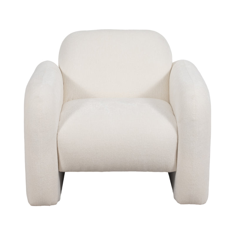 ACCENT CHAIR, IVORY