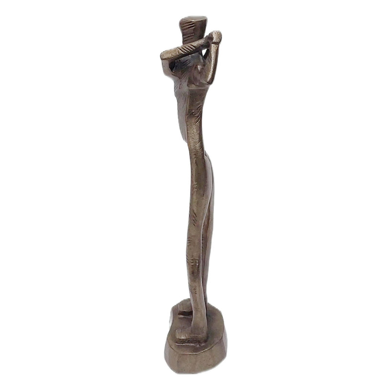 19x6 Golf Swing Sculpture, Bronze