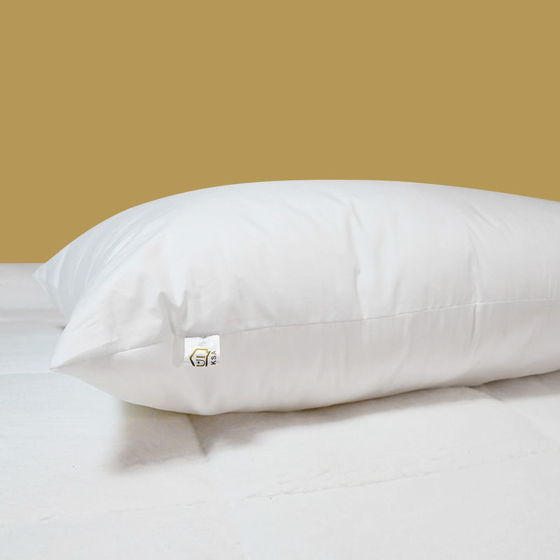 Double-Face Pillow, Cotton and Polyester