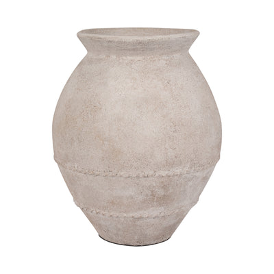 Terracotta, 20 Traditional Jug Vase, Ivory